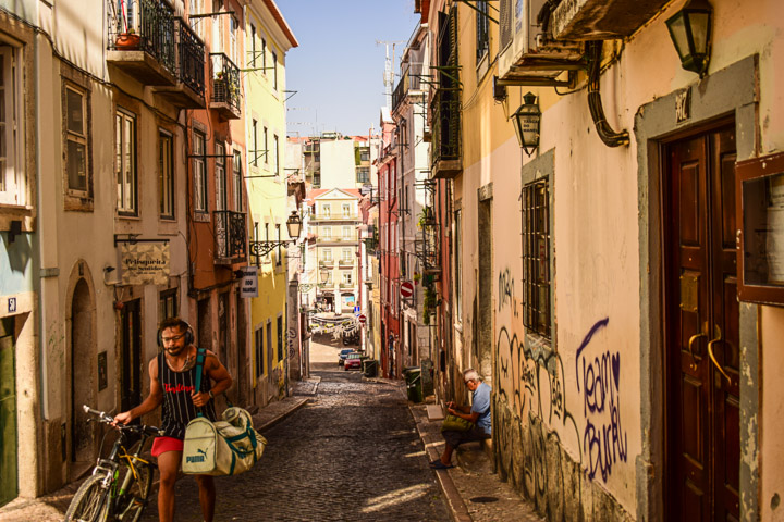Lissabon straten